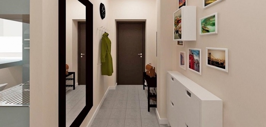 Tесен коридор в апартамента: 8 решения на проблема