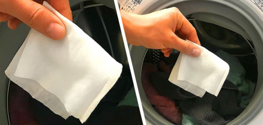 Защо слагането на мокра кърпичка в пералнята може да спести много време и нерви