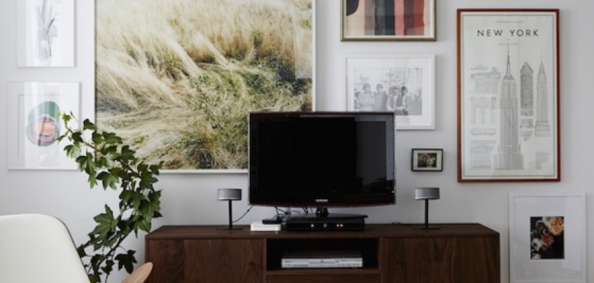 5 начина да декорирате около телевизора 