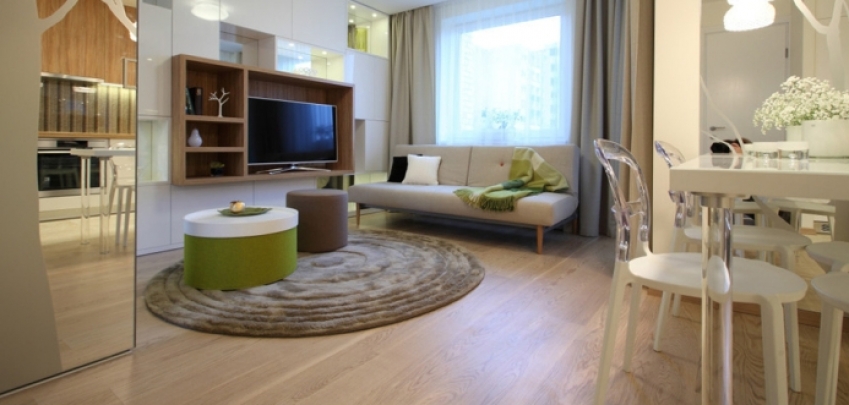 Как едностаен апартамент се превърна в жилище с 2 стаи 