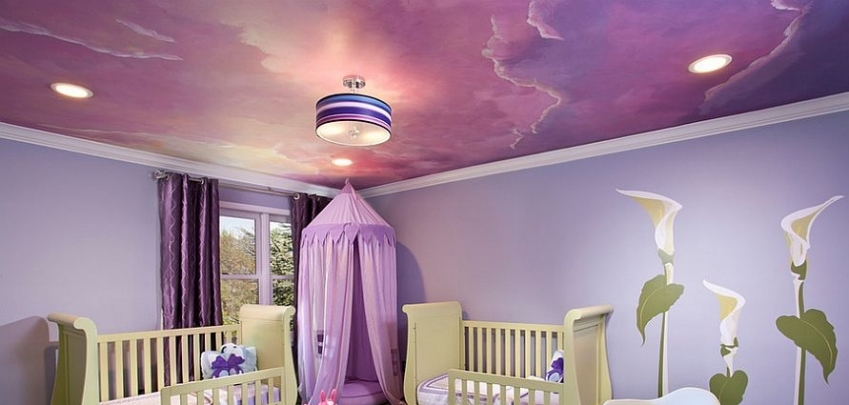 11 страхотни тавана за детската стая