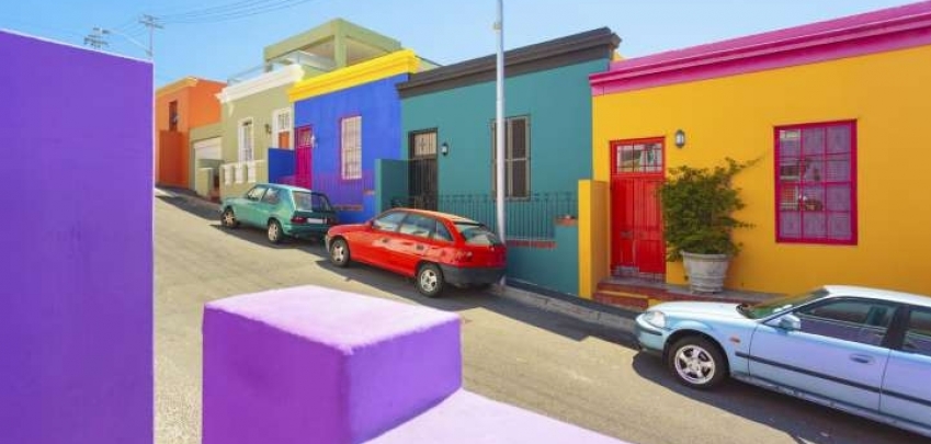 Най-цветните квартали в света