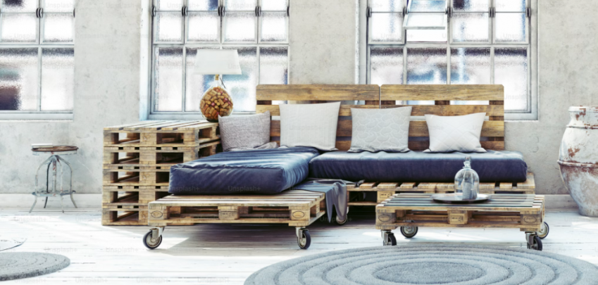 Как да си направите диван от палети 