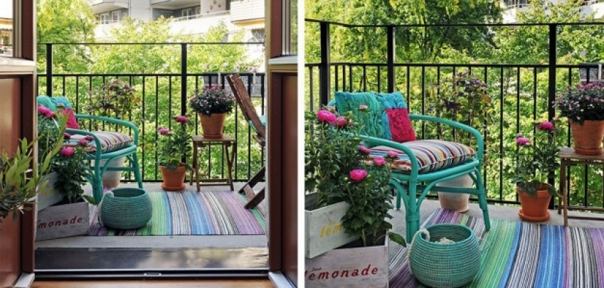 Създайте вашия рай на балкона