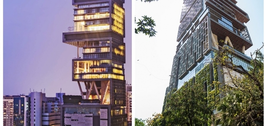 Как изглежда домът на милиардера, който построи небостъргач за семейството си