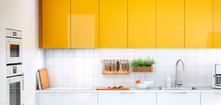 6 начина да внесете цвят в бялата кухня