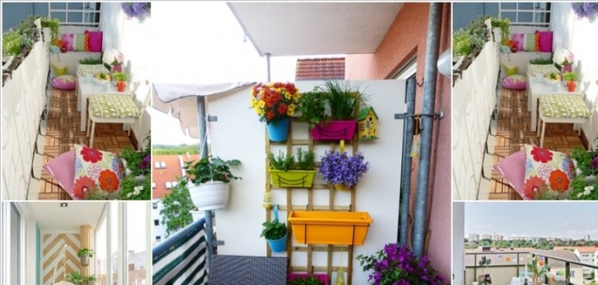 10 забавни начина да декорирате балкона