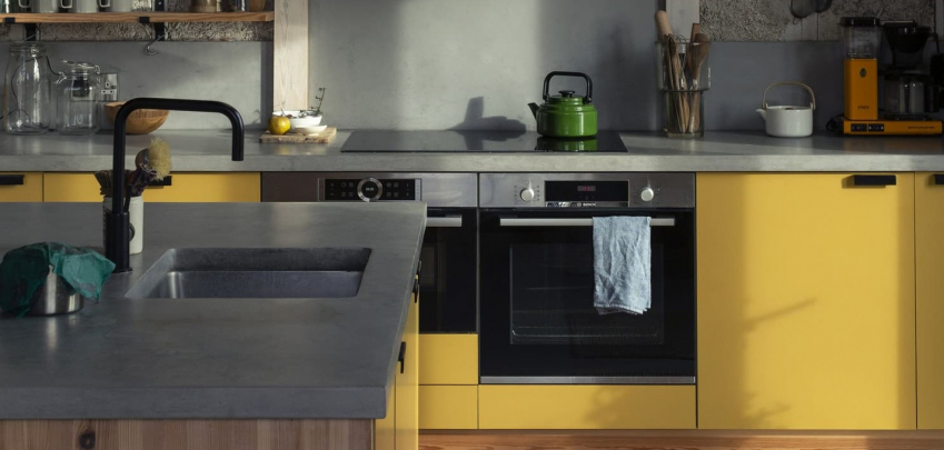 Жълт цвят в кухнята: 20+ стилни примера 