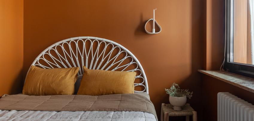 Плетена табла: 15+ идеи за спалнята