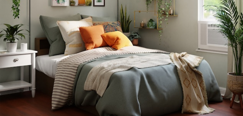 Как да оптимизирате пространството в малка спалня