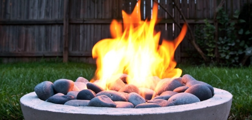 Как да си направим огнище в двора