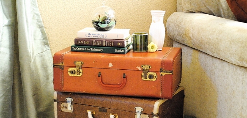10 начина да използвате стария винтидж куфар