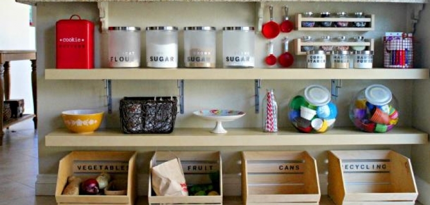 20 идеи как да организирате кухненските прибори