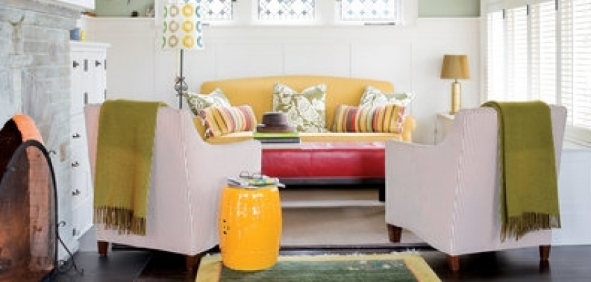 7 начина да направите дивана звездата в хола
