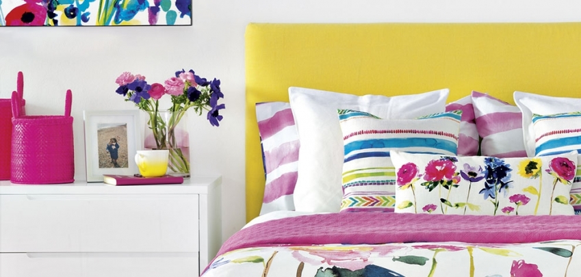 Цветни спални за повече настроение