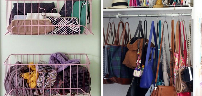 6 неща, с които никога не сте мислили, че може да организирате чантите си 