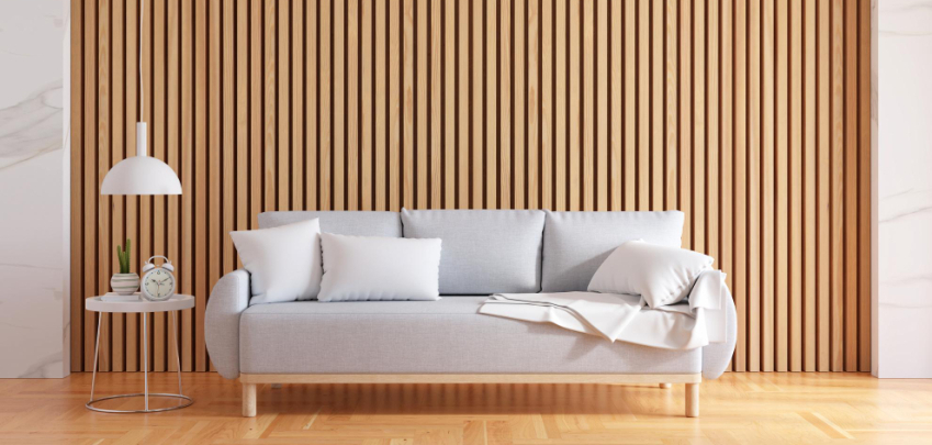 Как да използвате дървени летви в интериора