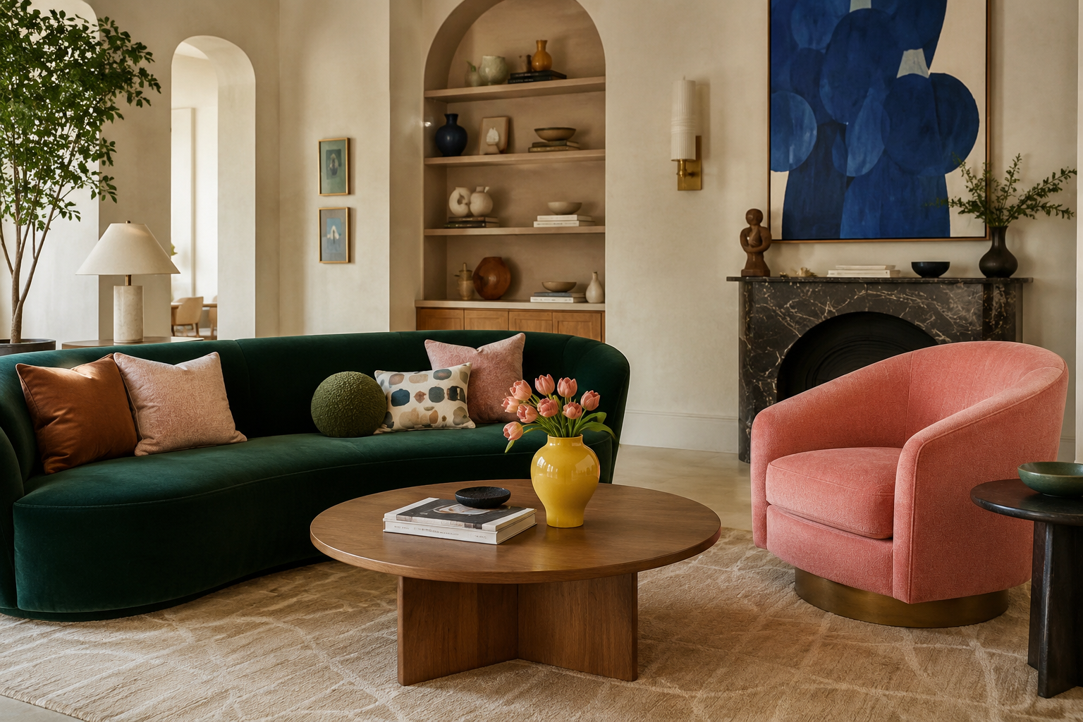 Dopamine decor: цветният интериорен стил, който вдига настроението у дома