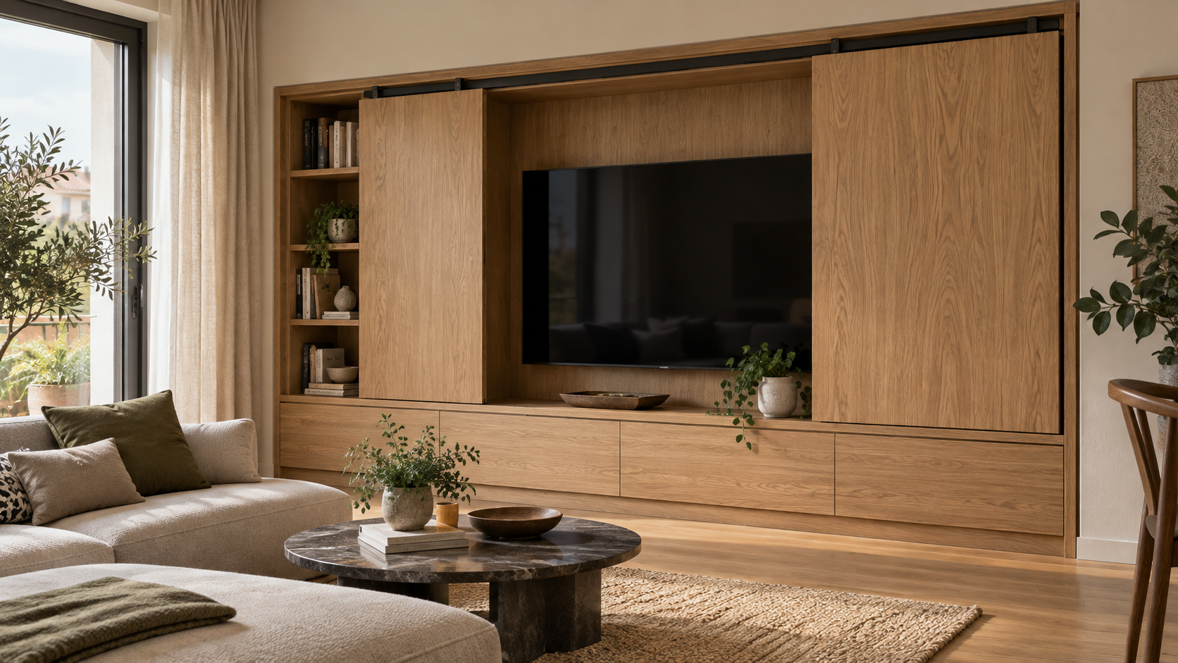 5 начина да декорирате около телевизора 
