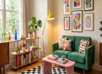 Dopamine decor: цветният интериорен стил, който вдига настроението у дома